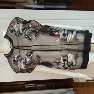 Philip Lim Koi Embroidery Top